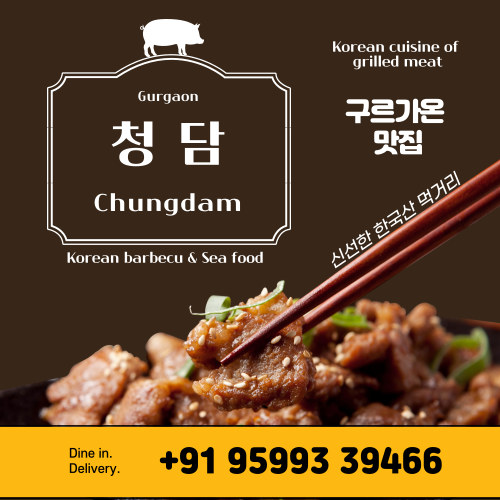 CHUNGDAM, Premium Korean restaurant 청담 (Gurgaon)